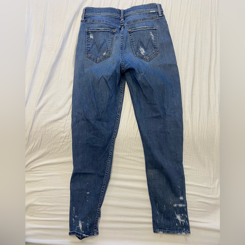 Mother high rise jeans